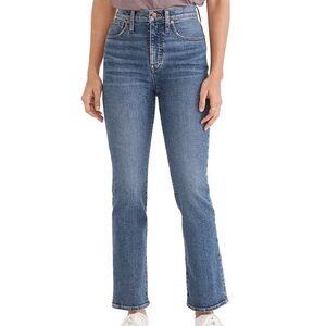 Madewell Cali Demi Boot Jeans in Glenside Wash